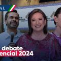 Se realizó el último debate presidencia Claudia Sheinbaum, Xóchitl Gálvez y Jorge Álvarez Máynez