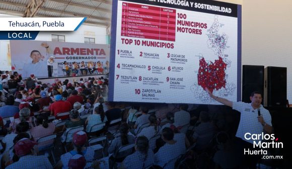 Desarrollo integral y equitativo que beneficie a toda la comunidad de Tehuacán: Armenta
