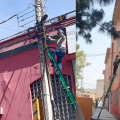 Brindan mantenimiento de estructura y líneas de cableado en La Margarita