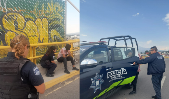 Evitan que joven de 17 años se quitará vida en el puente de la utopista Puebla – Orizaba