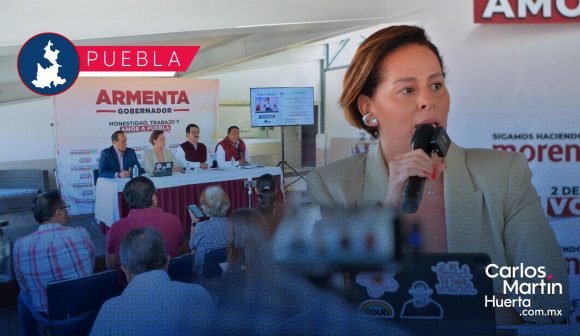 Edurne Ochoa asegura que el candidato del PRI miente a los poblanos