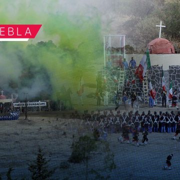 Realizan escenificación de la Batalla del 5 de Mayo    