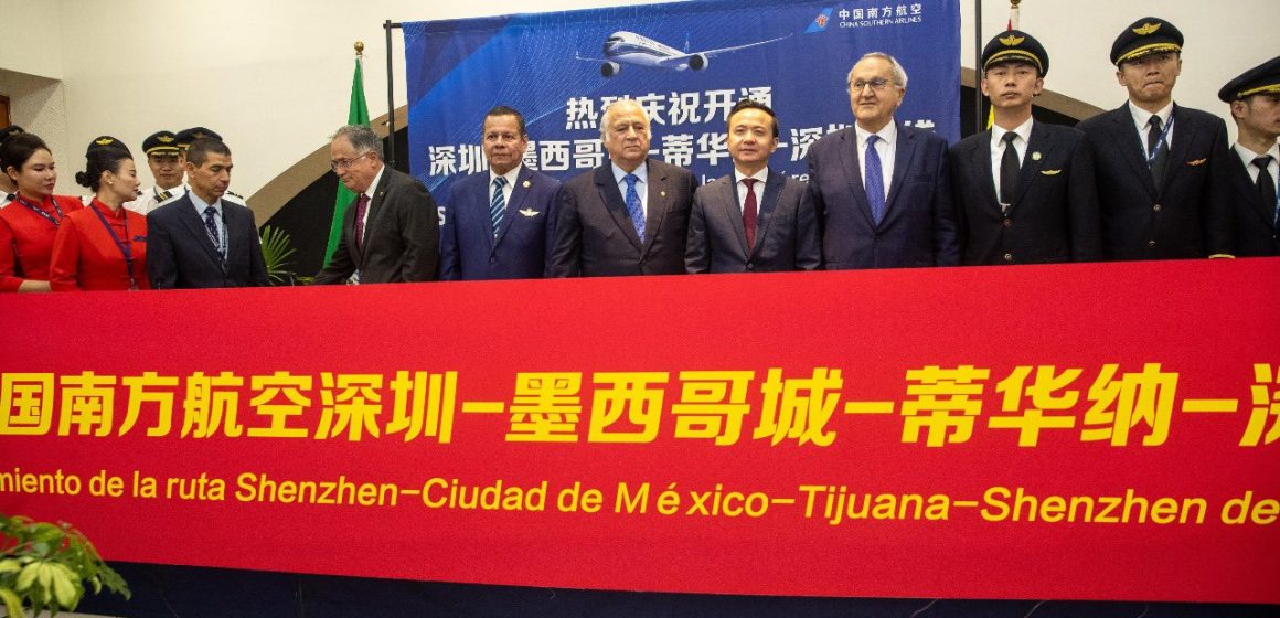 México y China reactivan conectividad aérea con nueva e histórica ruta Shenzhen-CDMX