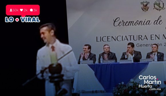 (VIDEO) Joven dedica emotivo mensaje a sus papás panaderos en su graduación