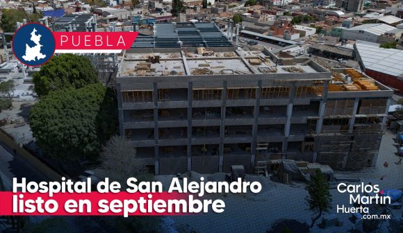 Hospital de San Alejandro listo en septiembre: Zoé Robledo  