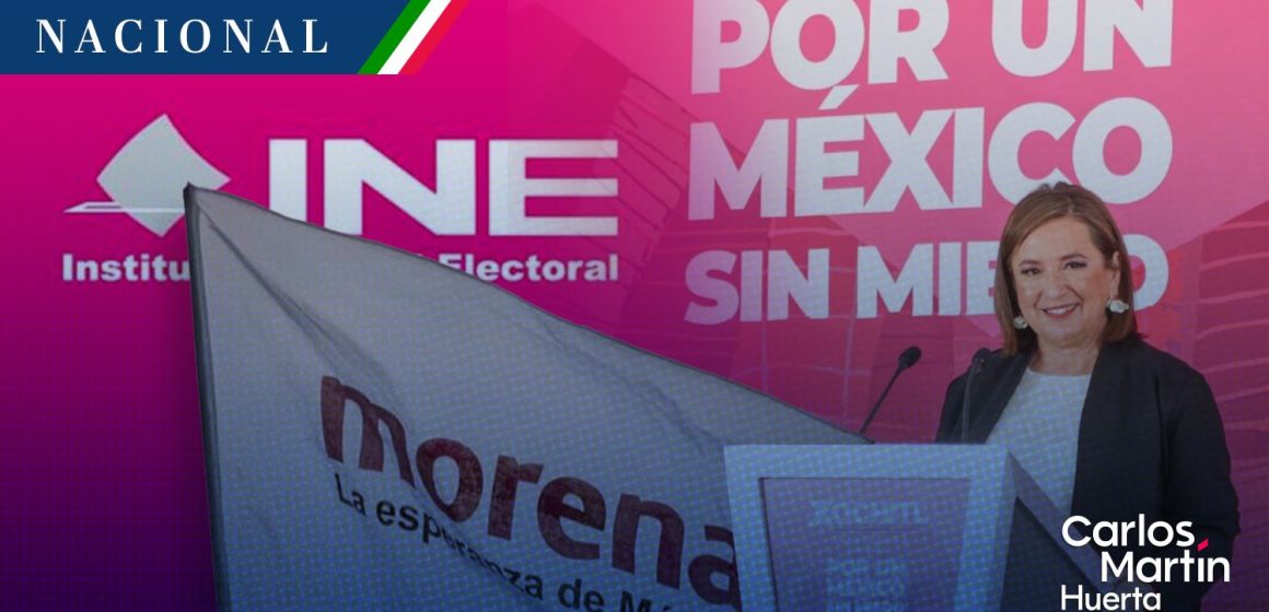 Morena pide al INE quitar color rosa de su identidad utilizado por la oposición