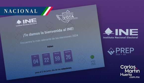 Con 95% de actas capturadas del PREP; confirma ventaja para Sheinbaum