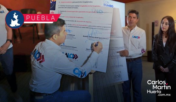 Lalo Rivera firma acuerdo por la salud renal