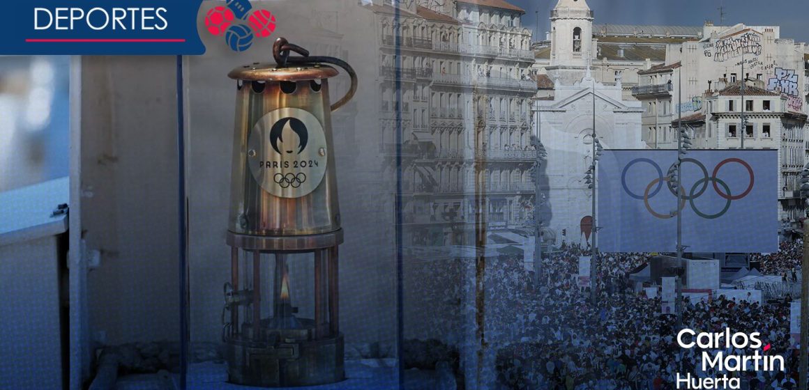 Llama olímpica ya está en Francia para París 2024