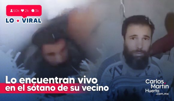 (VIDEO) Hombre es localizado 27 años después en el sótano de su vecino