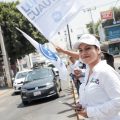 Continúa campaña de Lupita Cuautle rumbo a la presidencia de San Andrés Cholula