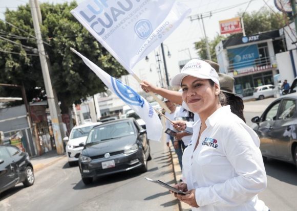 Continúa campaña de Lupita Cuautle rumbo a la presidencia de San Andrés Cholula