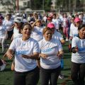 Lupita Cuautle impulsa la salud y cohesión social durante evento “Actívate San Andrés Cholula”