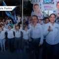 Lupita Cuautle cierra campaña en la colonia Lázaro Cárdenas