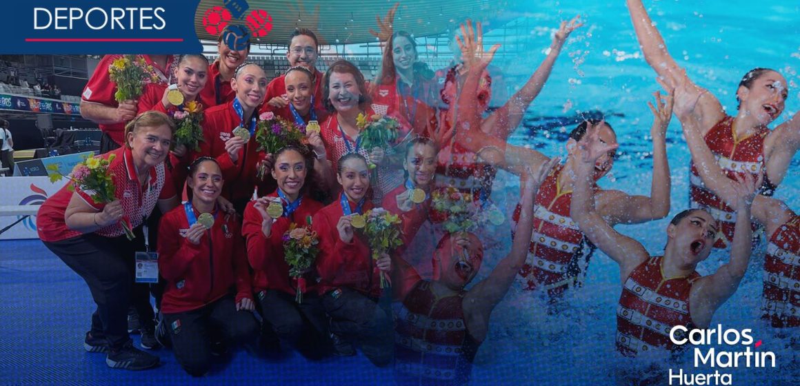 Selección de Natación Artística ganó segundo oro en Copa Mundo en París