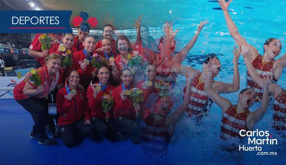 Selección de Natación Artística ganó segundo oro en Copa Mundo en París