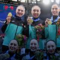 Selección de Natación Artística gana oro en Copa del Mundo de París