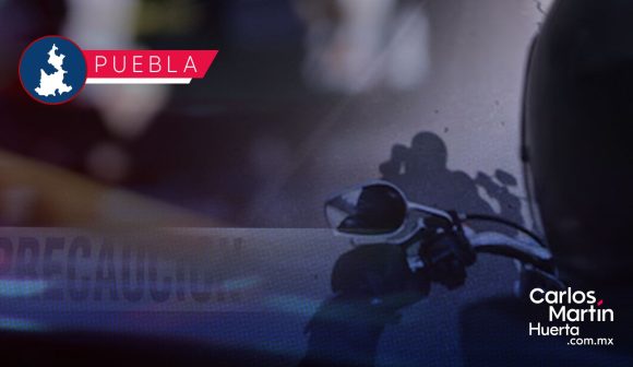 Pareja en motocicleta atropella a abuelito sobre la carretera a Valsequillo; perdió la vida