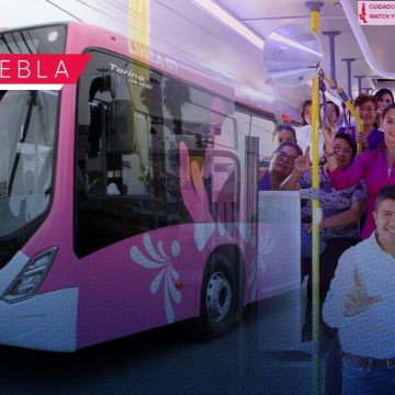 Presenta Lalo Rivera propuestas para el transporte público; plantea unidades rosa