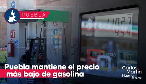 Puebla mantiene precio más bajo de gasolina regular: Profeco