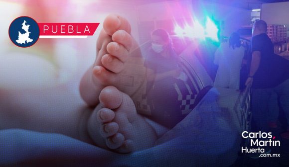 Policías auxiliares de Puebla  asisten a mujer que dio a luz en la calle