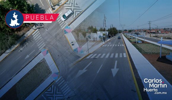 Rehabilitan la calle 117 Oriente en San José Chapulco; así luce ahora