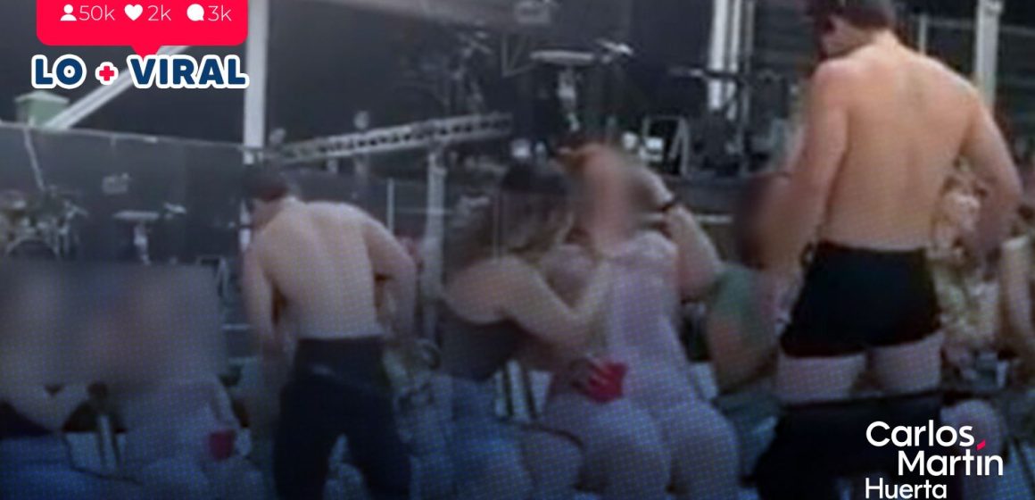 (VIDEO) Festejan a mamás con strippers en colegio de Hermosillo