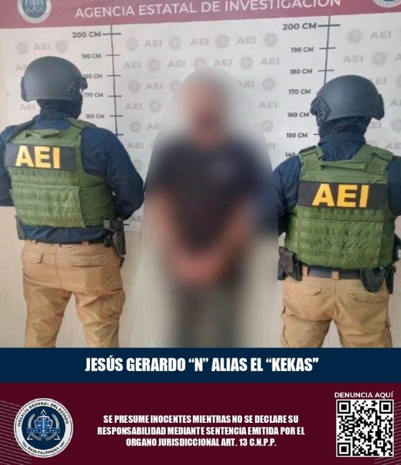 Detienen a “El Kekas” por la desaparición de tres extranjeros asesinados en Baja California