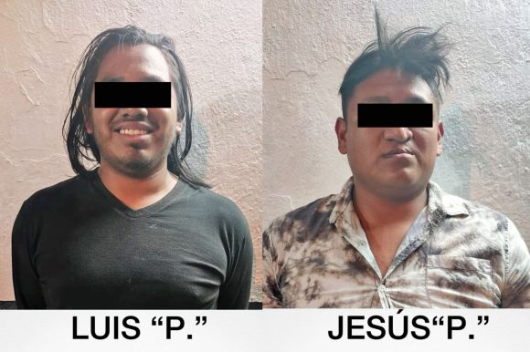 Detienen a asaltantes en la zona de La Feria de Puebla