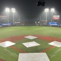 La lluvia se hizo presente en el Parque Panamericano, suspendido segundo juego entre Pericos y Charros