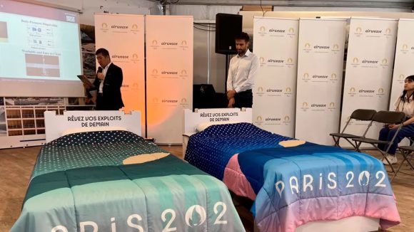 Camas “anti sexo” para los atletas en los Juegos Olímpicos de París 2024