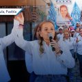Lupita Cuautle cierra campaña en la colonia Concepción Guadalupe