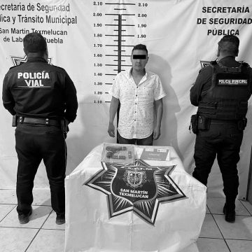 Detienen a presunto secuestrador en la carretera federal San Martín-Tlaxcala
