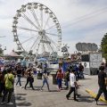 Instalan camiones de incidentes masivos y ambulancias en la Feria de Puebla