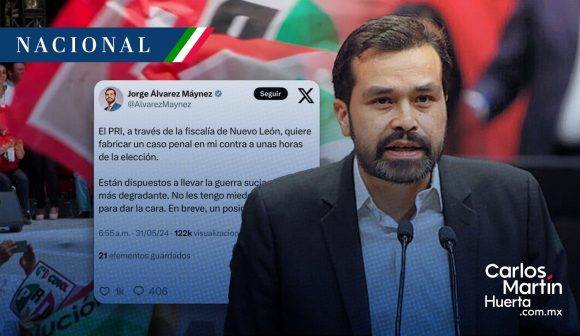 jorge alvarez maynez viola ley electoral Álvarez Maynez denuncia al PRI por fabricar caso penal en su contra