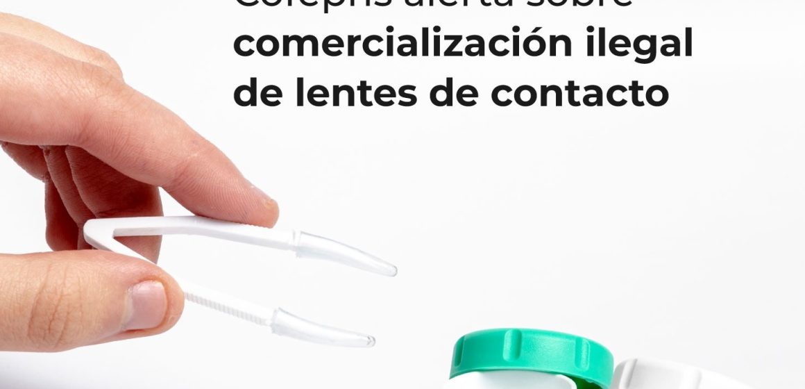 Cofepris alerta sobre comercialización ilegal de lentes de contacto