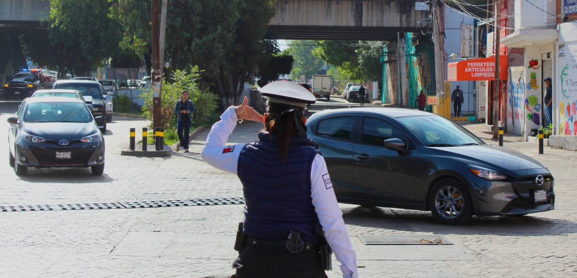 En pausa el cambio de sentido de la 14 Oriente en San Andrés Cholula