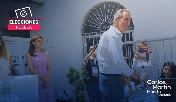Candidato a la presidencia municipal por Morena, Pepe Chedraui emitir su voto