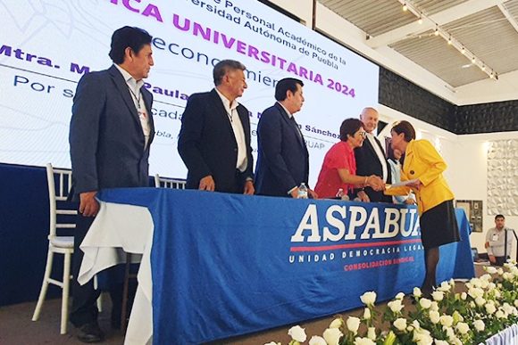 ASPABUAP aliada en la construcción de una universidad sólida y estable: Cedillo Ramírez
