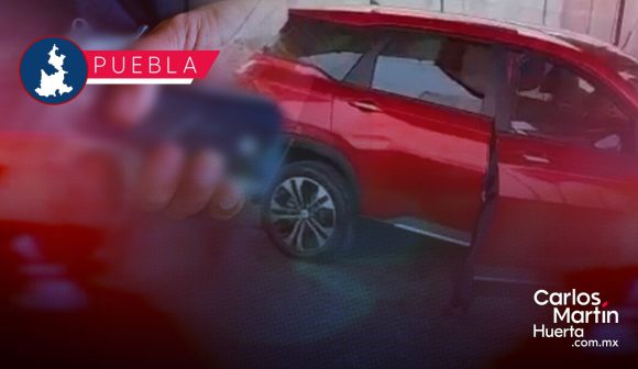 A mano armada, roban camioneta en la carretera Puebla-Tehuacán