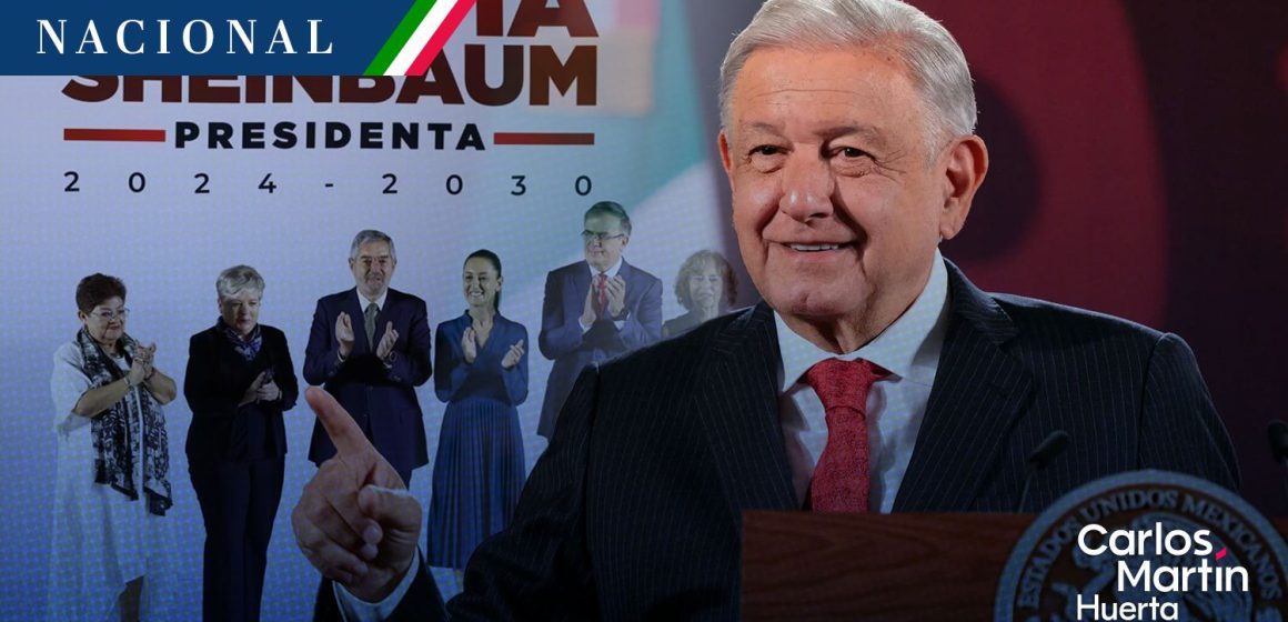 AMLO califica como “muy buenos y experimentados” nombramientos del gabinete de Sheinbaum  