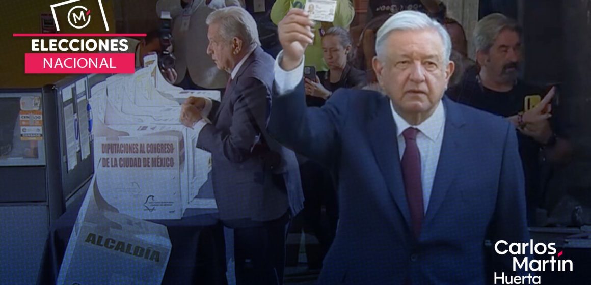 AMLO emite su voto, último como presidente de México