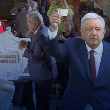 AMLO emite su voto, último como presidente de México