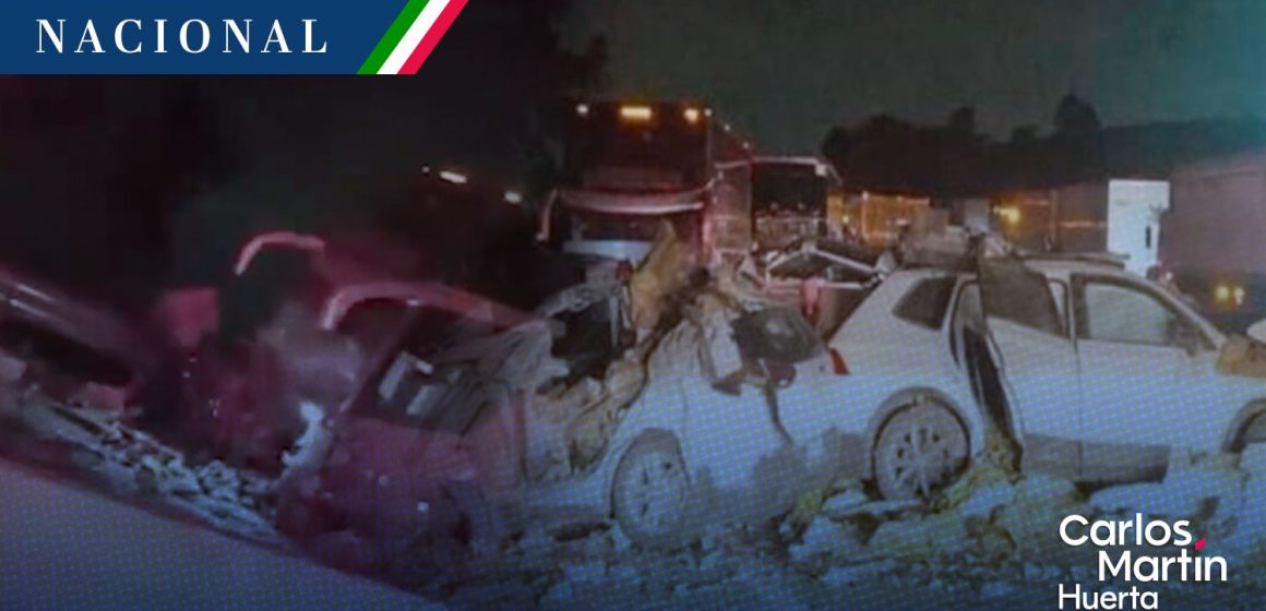 Accidente en la México-Puebla deja a tres muertos; hay 5 heridos de gravedad