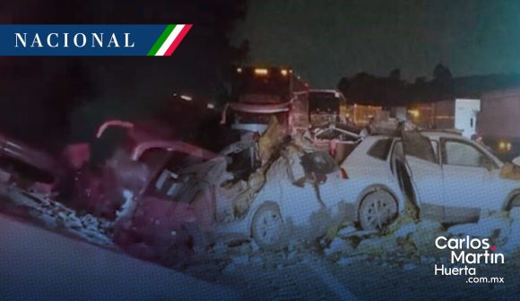 Accidente en la México-Puebla deja a tres muertos; hay 5 heridos de gravedad