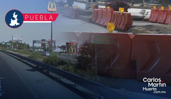Anuncian construcción de distribuidor vial en la salida a Tlaxcala, junto al Outlet
