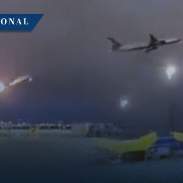 (VIDEO) Avión de Air Canadá registró fuego al despegar