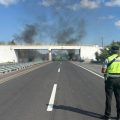 Bloquean autopista Puebla-Córdoba a la altura de Palmar de Bravo