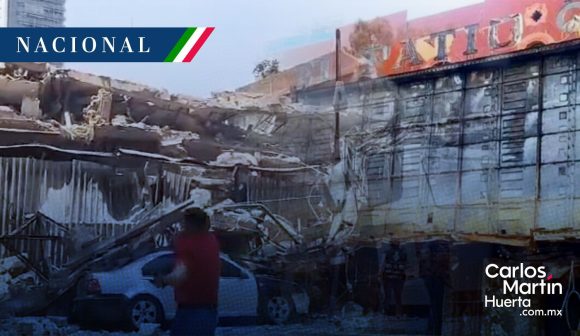Colapsa “El Patio”, emblemático centro de espectáculos en CDMX