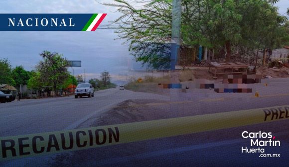 Abandonan cinco cuerpos en Tecpan de Galeana